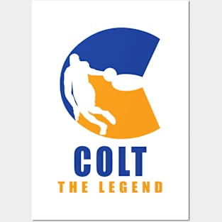 Colt Custom Player Basketball Your Name The Legend Posters and Art